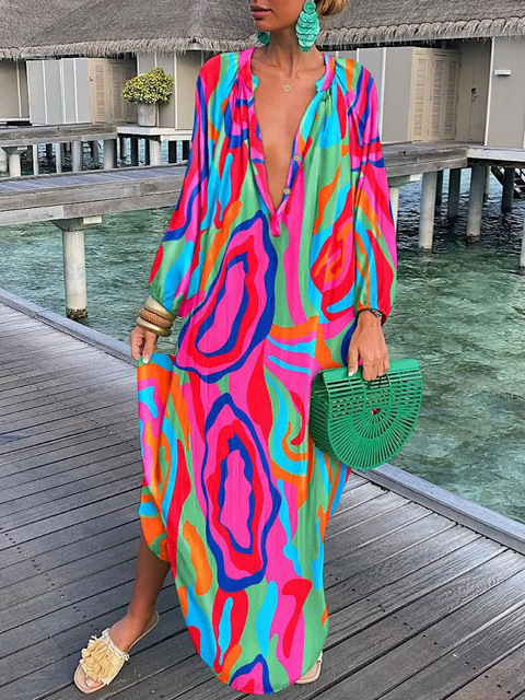 Liza™ - Boho maxi dress