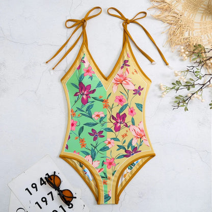 Vintage Charm | Floral Swimsuit