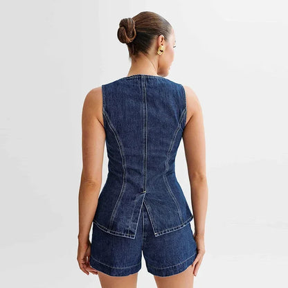 Luna™ - Denim Summer Set