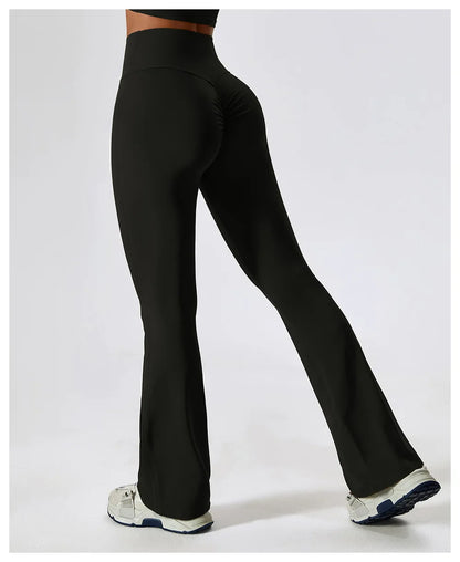 Flared High-Waisted Leggings