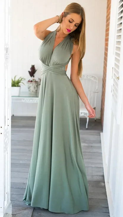 Harper | Long Dress with Multi-Way Styling