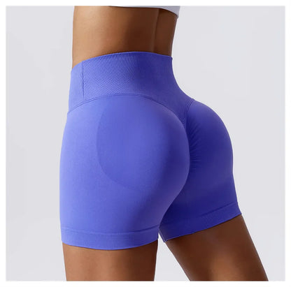 High-Waist Scrunch Butt Shorts