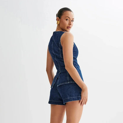 Luna™ - Denim Summer Set